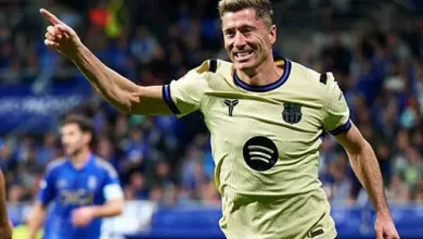 روبرت ليفاندوفسكي يكشف كيف قلب برشلونة الطاولة على ريال أوفييدو